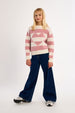 Pink Heart GIRLS KNITTED SWEATER