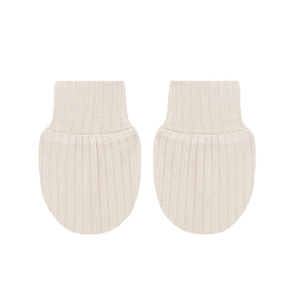 Ribbed No Scratch Mittens