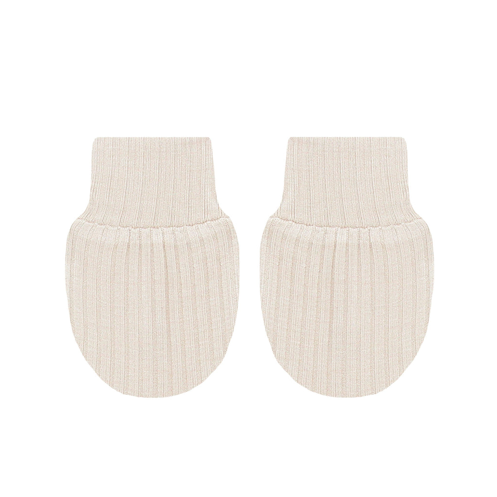 Ribbed No Scratch Mittens