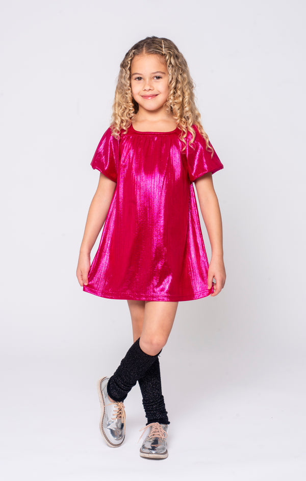 EMMA DRESS - FUCHSIA