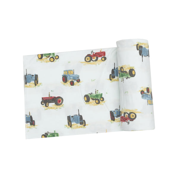 Vintage Tractors - Swaddle Blanket