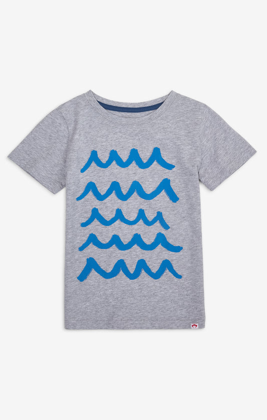 GRAPHIC SHORT SLEEVE TEE - Waves