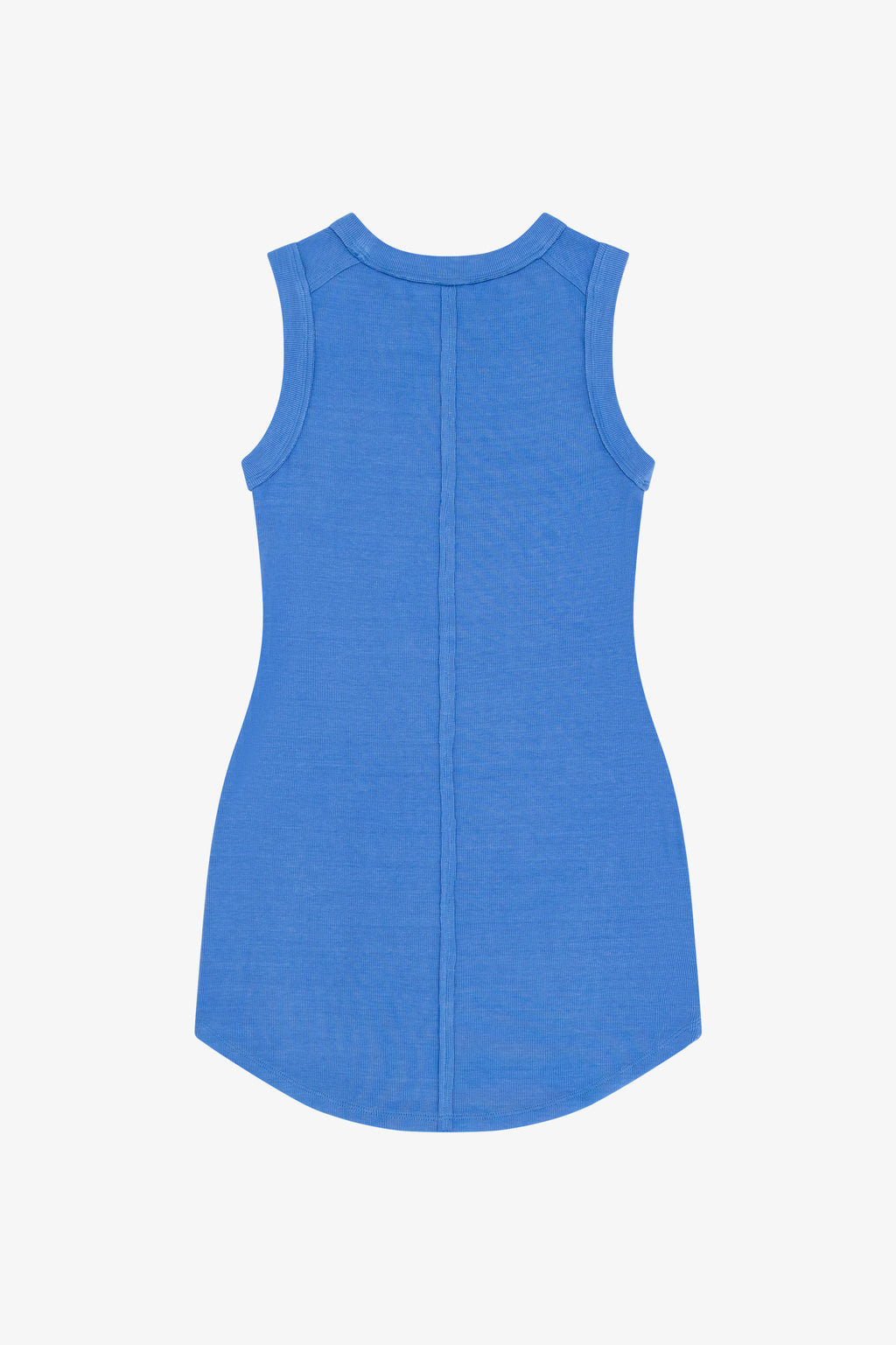 EXPOSED SEAM DRESS - COBALT