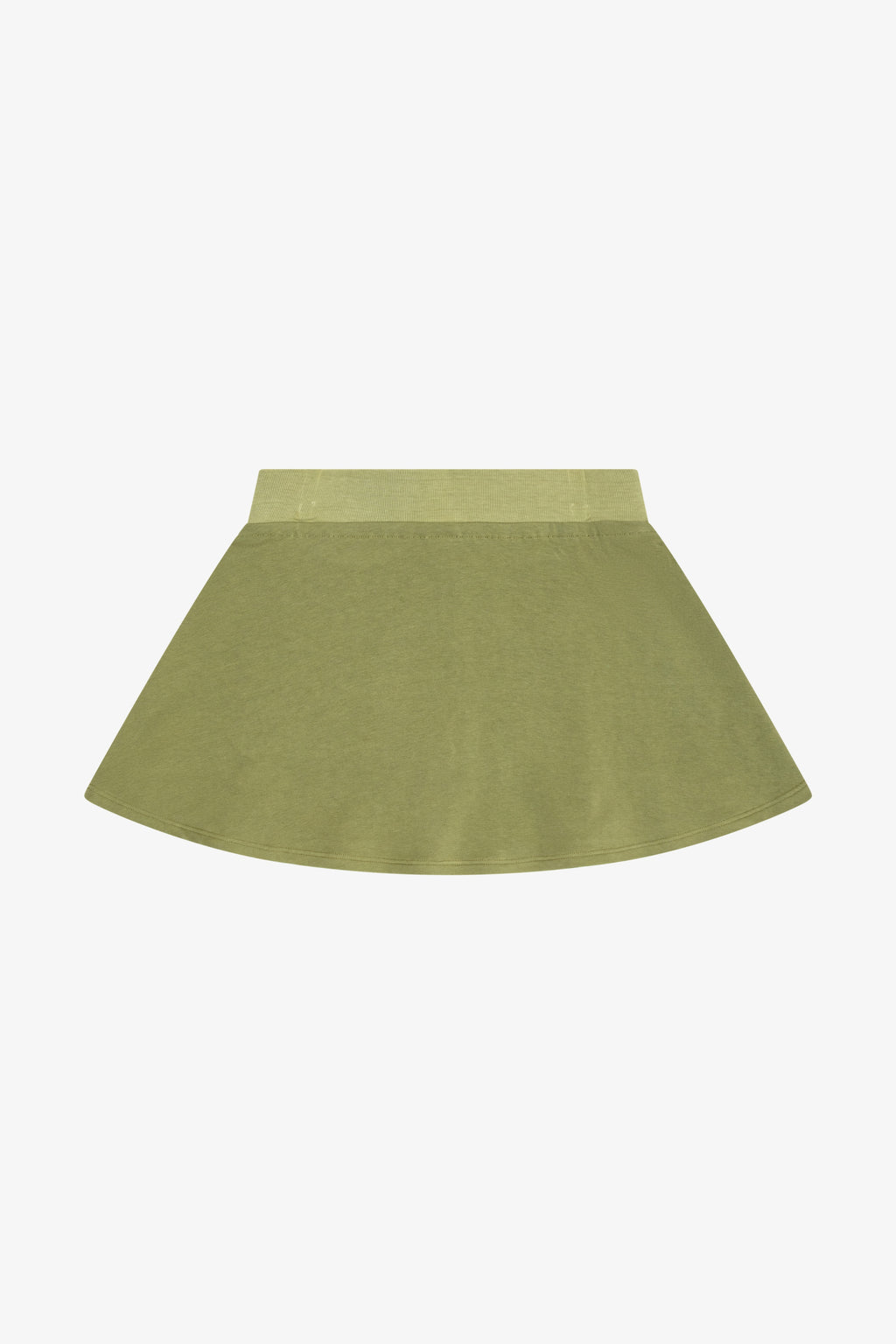 FRENCH TERRY FLOUNCE SKORT Matcha