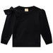Bow sweatshirt - Black