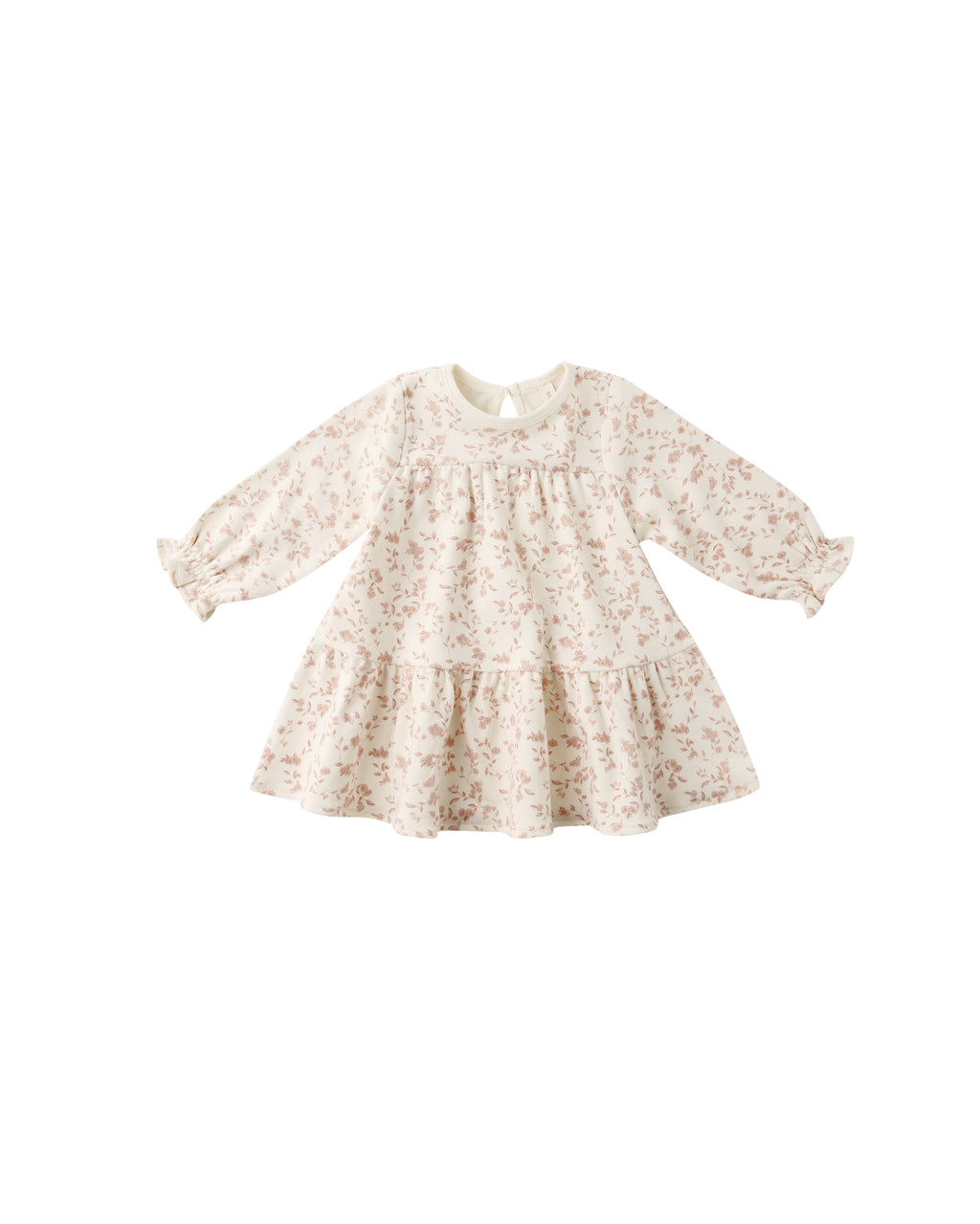 TIERED JERSEY DRESS || FRENCH GARDEN