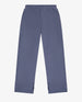 COTTON FLEECE SPLIT HEM POCKET PANT - Indigo Storm