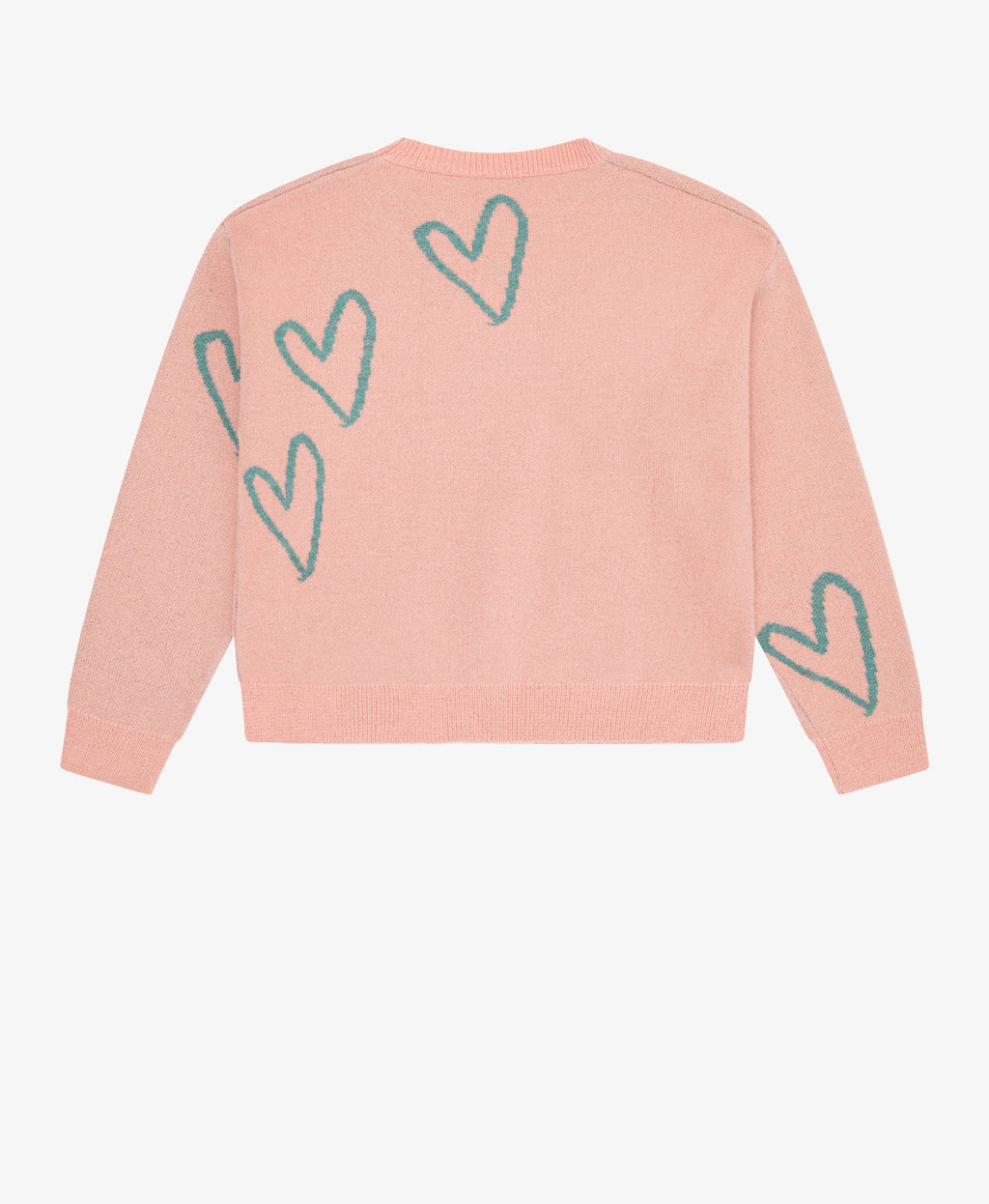 BOXY 'HEARTS' SWEATER