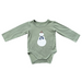 BABY LONG SLEEVE BODYSUIT - SNOWMAN