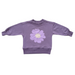 BOXY SWEATSHIRT - PLUM WILDFLOWER