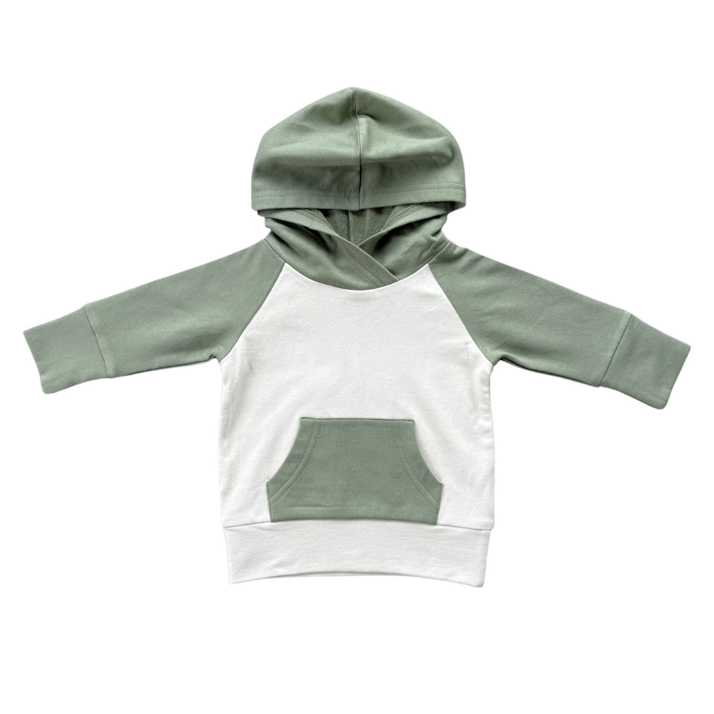 RAGLAN HOODIE - OLIVE
