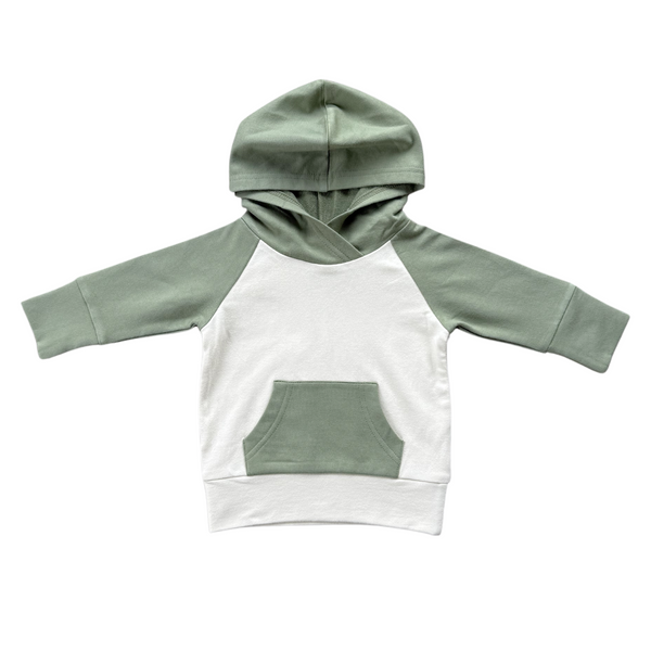 RAGLAN HOODIE - OLIVE