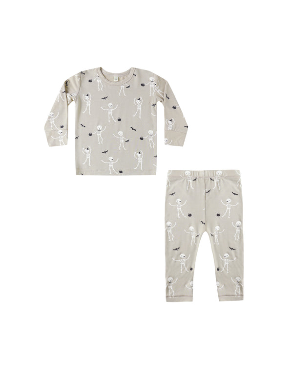 BAMBOO PAJAMA SET || SKELETONS