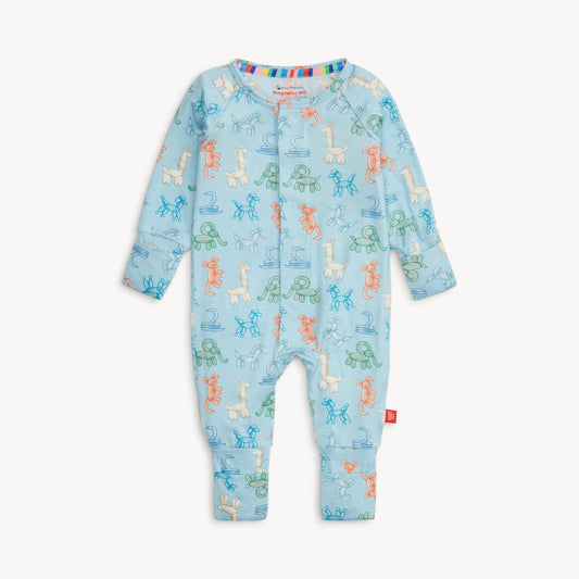 Blue Party Animals Glow In The Dark Mod Coverall