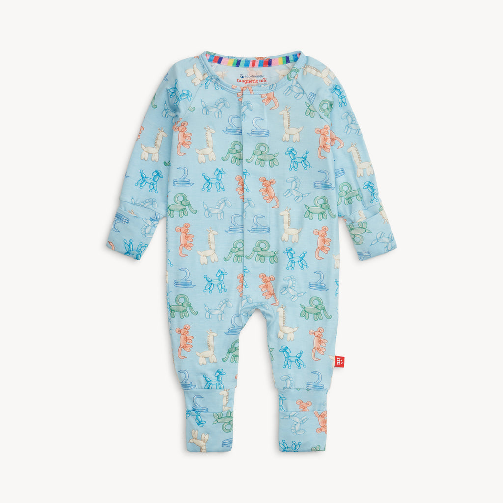 Blue Party Animals Glow In The Dark Mod Coverall