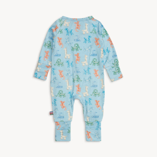Blue Party Animals Glow In The Dark Mod Coverall