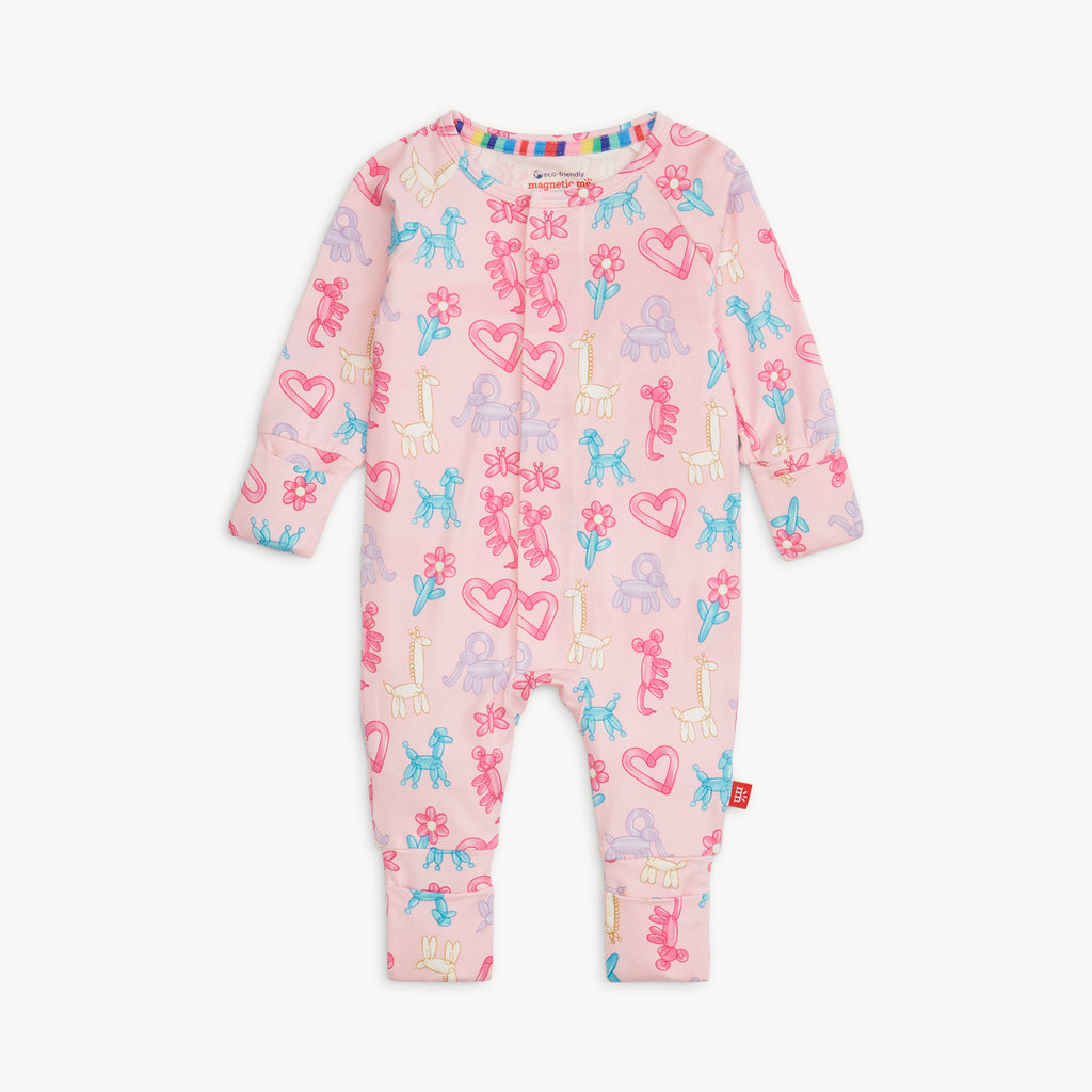 Pink Party Animals Glow In The Dark Mod Coverall