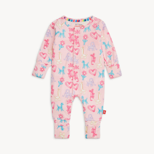 Pink Party Animals Glow In The Dark Mod Coverall