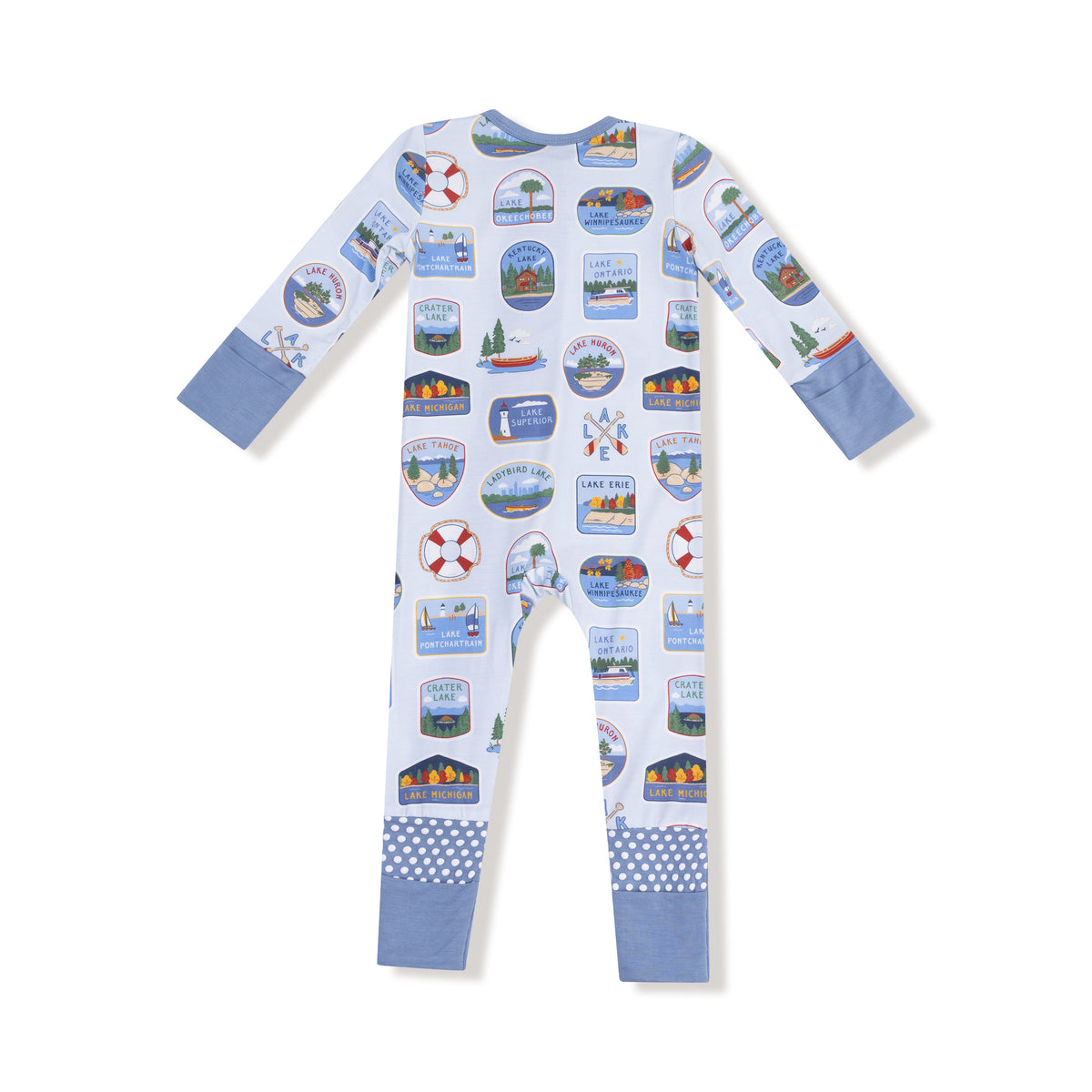 Lake Stickers  Convertible Romper