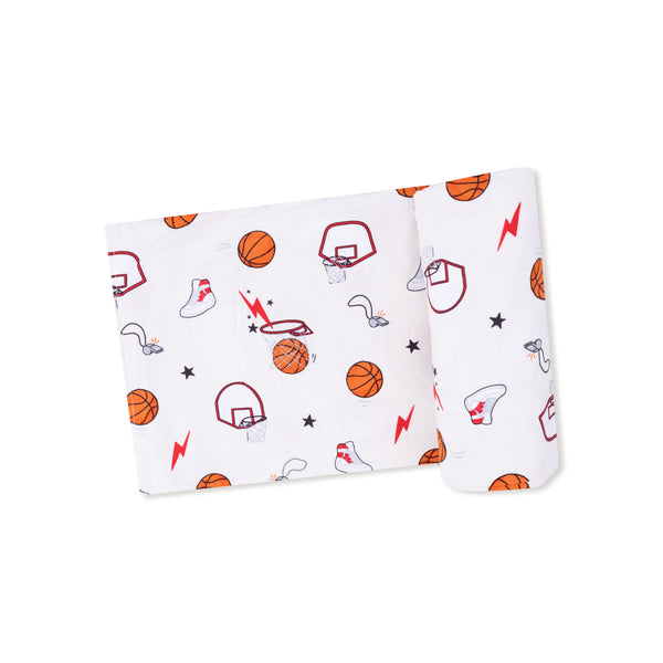 Basketball Uni  Swaddle Blanket