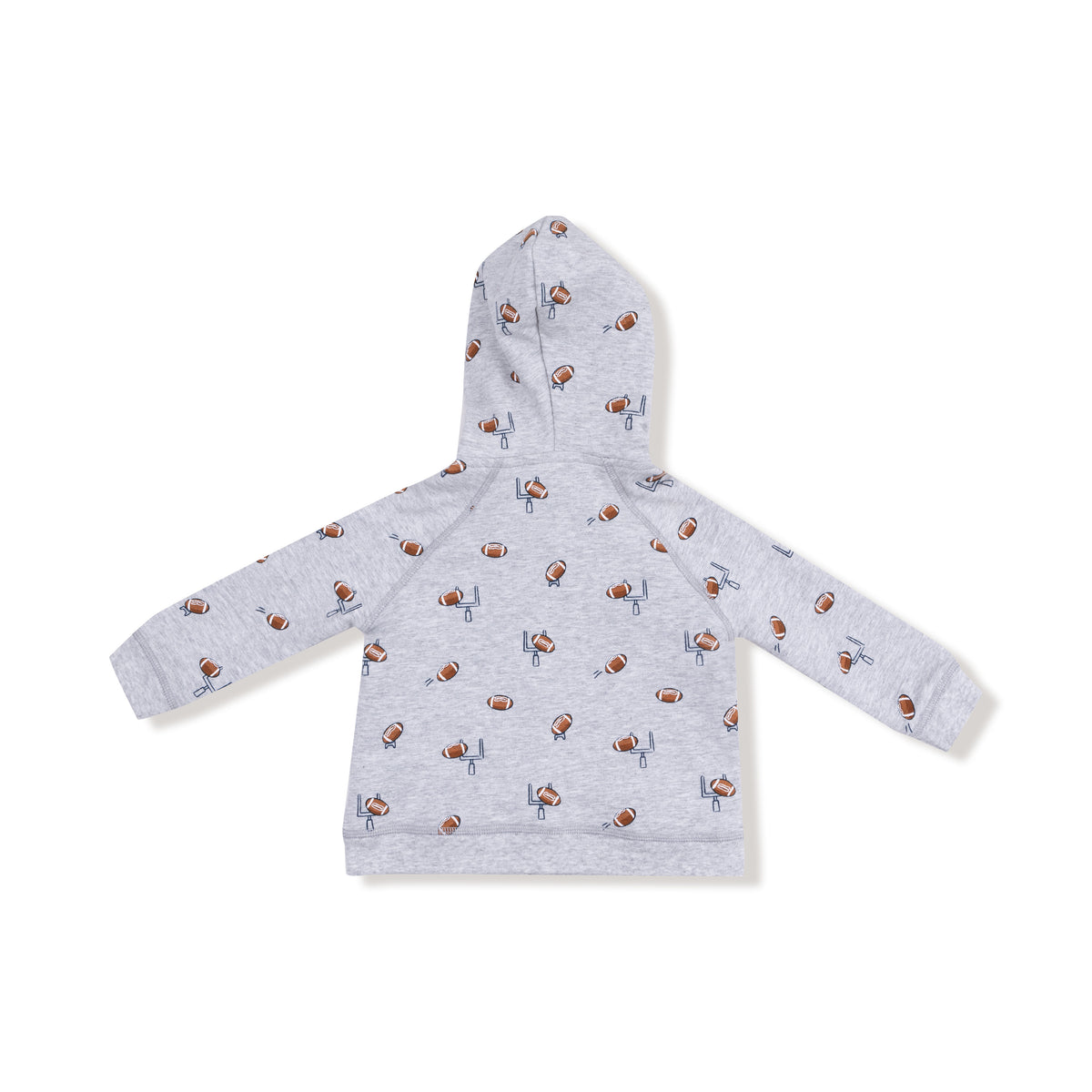 Football Field Goal  Zip Hoodie and Jogger Set