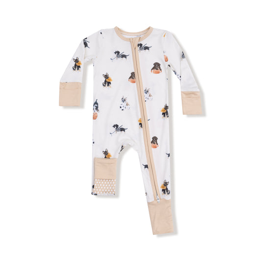 Sporty Puppies  Convertible Romper