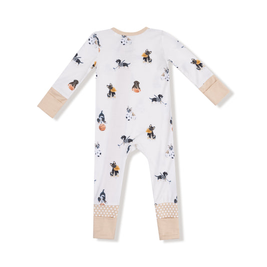 Sporty Puppies  Convertible Romper