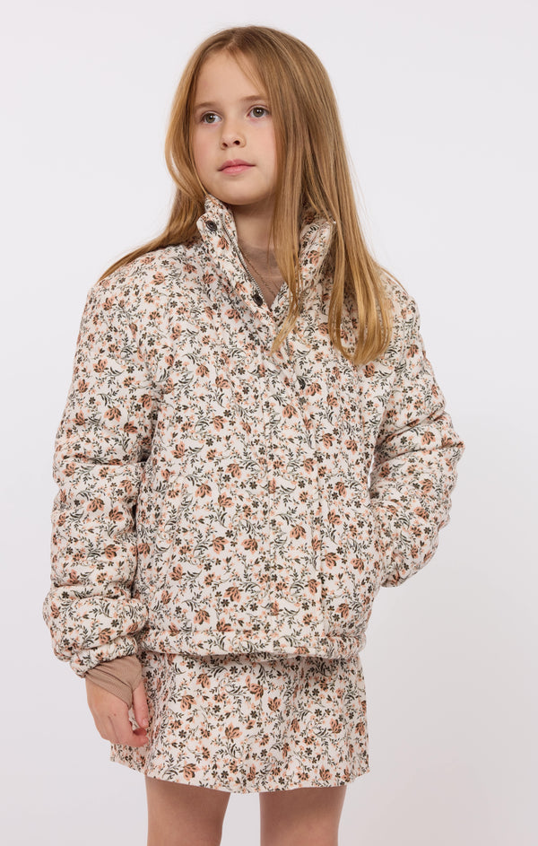 JUST LOOKING FLORAL CORD JACKET