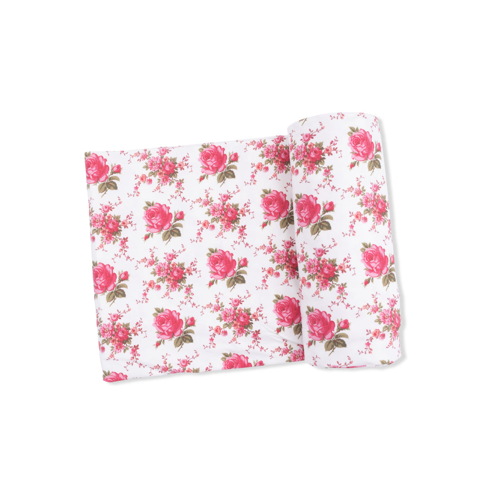 Elegant Roses  Swaddle Blanket