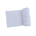 Navy Stripe  Swaddle Blanket