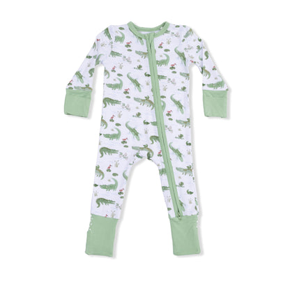 Crayon Alligators  Convertible Romper