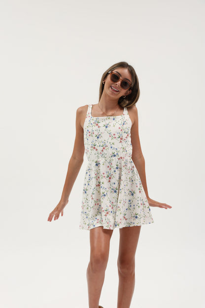 DREAM LINEN FIT & FLARE DRESS - OOPSIE DAISY