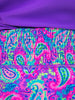 Active Tiered Flare Skort - NEON PAISLEY POP
