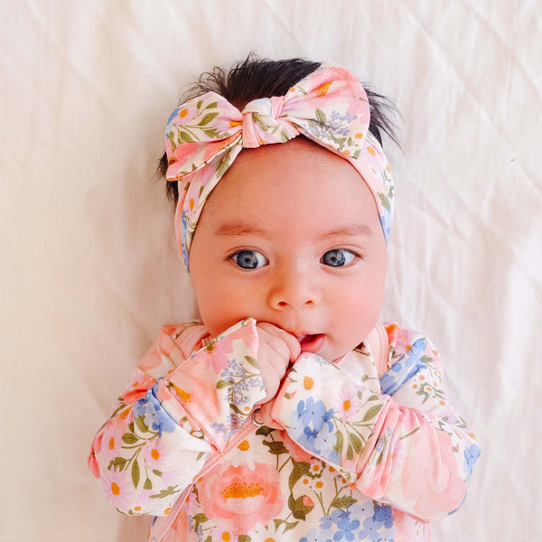 KNIT HEADBAND BOW - PENELOPE