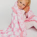 BAMBOO RUFFLED THREE-LAYER QUILT - BOW MY GOSH