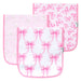 3 PACK PREMIUM BURP CLOTHS - BOW MY GOSH