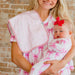 3 PACK PREMIUM BURP CLOTHS - BOW MY GOSH