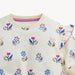 Floral Ivory Girls 2pc Sweater Set