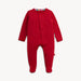 Red Solid Modal Footie