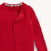 Red Solid Modal Footie