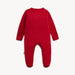Red Solid Modal Footie