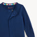 Blue Solid Modal Footie