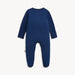 Blue Solid Modal Footie