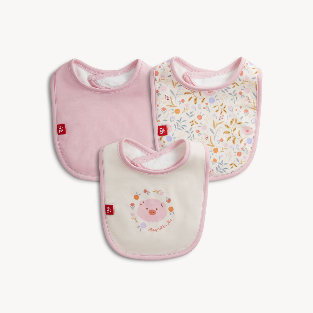 Oinklet Modal Bib 3-pack