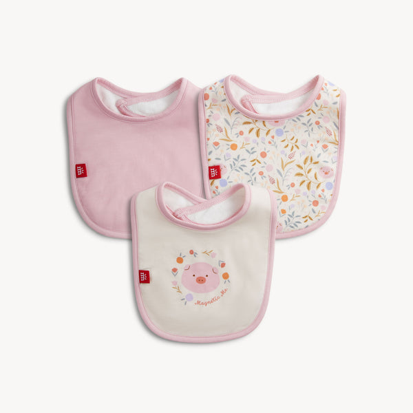 Oinklet Modal Bib 3-pack