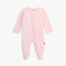 Pink Dogwood Modal Magnetic Ruffle Footie