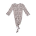 Leopard Rib - Knotted Gown And Knot Headband