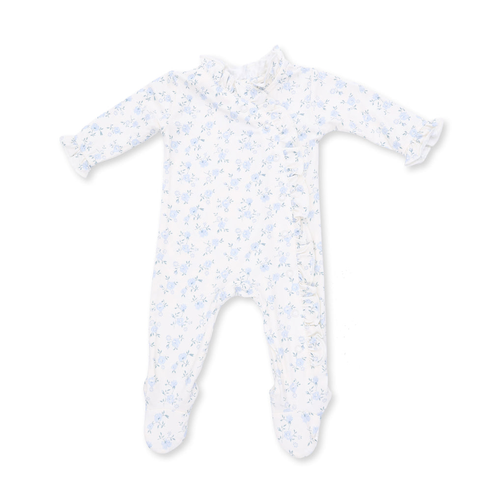 Rose Briar - Kimono Ruffle Snap Footie