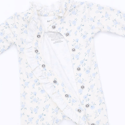 Rose Briar - Kimono Ruffle Snap Footie
