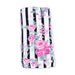 Cabbage Rose Stripe - Swaddle Blanket